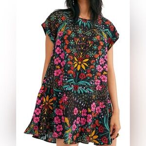 Free People Strawberry Fields Mini Dress Size XS